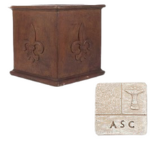 Load image into Gallery viewer, Fleur De Lis Box Planter