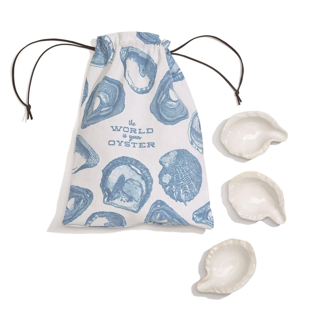 Set of 12 Oyster Bakers in Pouch