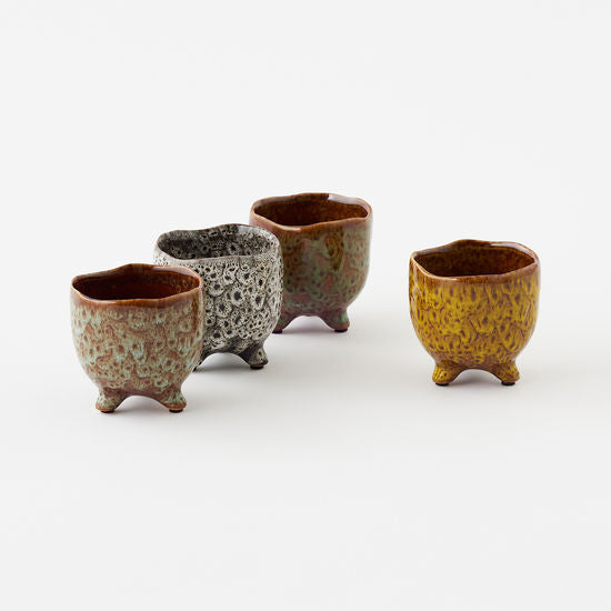 Footed Stoneware Collection