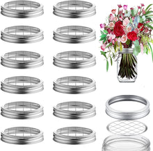 Load image into Gallery viewer, Mason Jar Lid Flower Frogs
