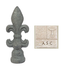 Load image into Gallery viewer, Textured Fleur De Leis
