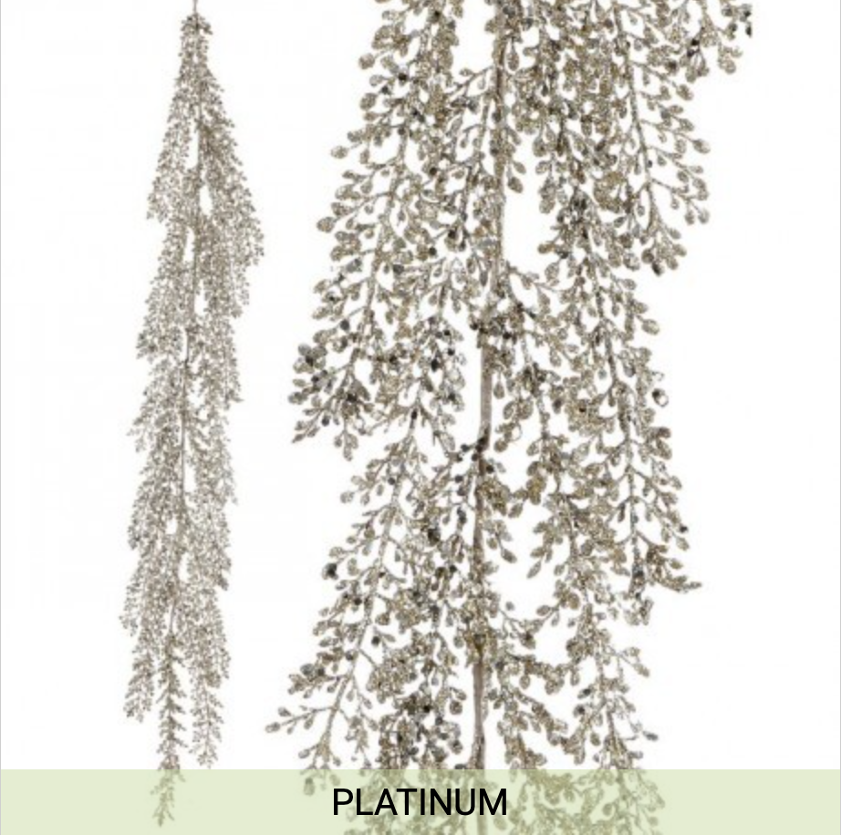 Glitter /Sequin Artemisia Garland