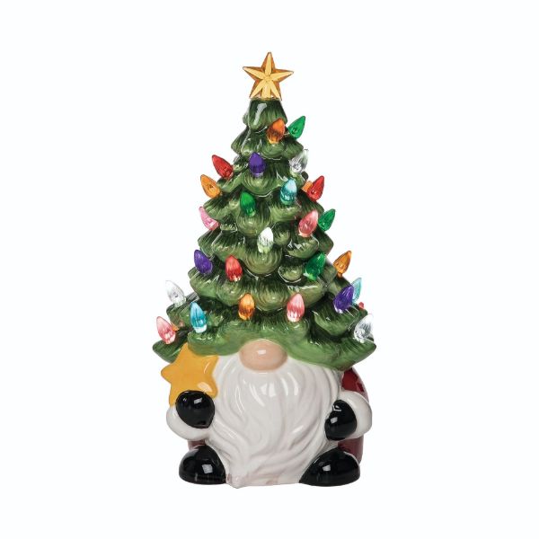 Light Up Christmas Tree Gnome