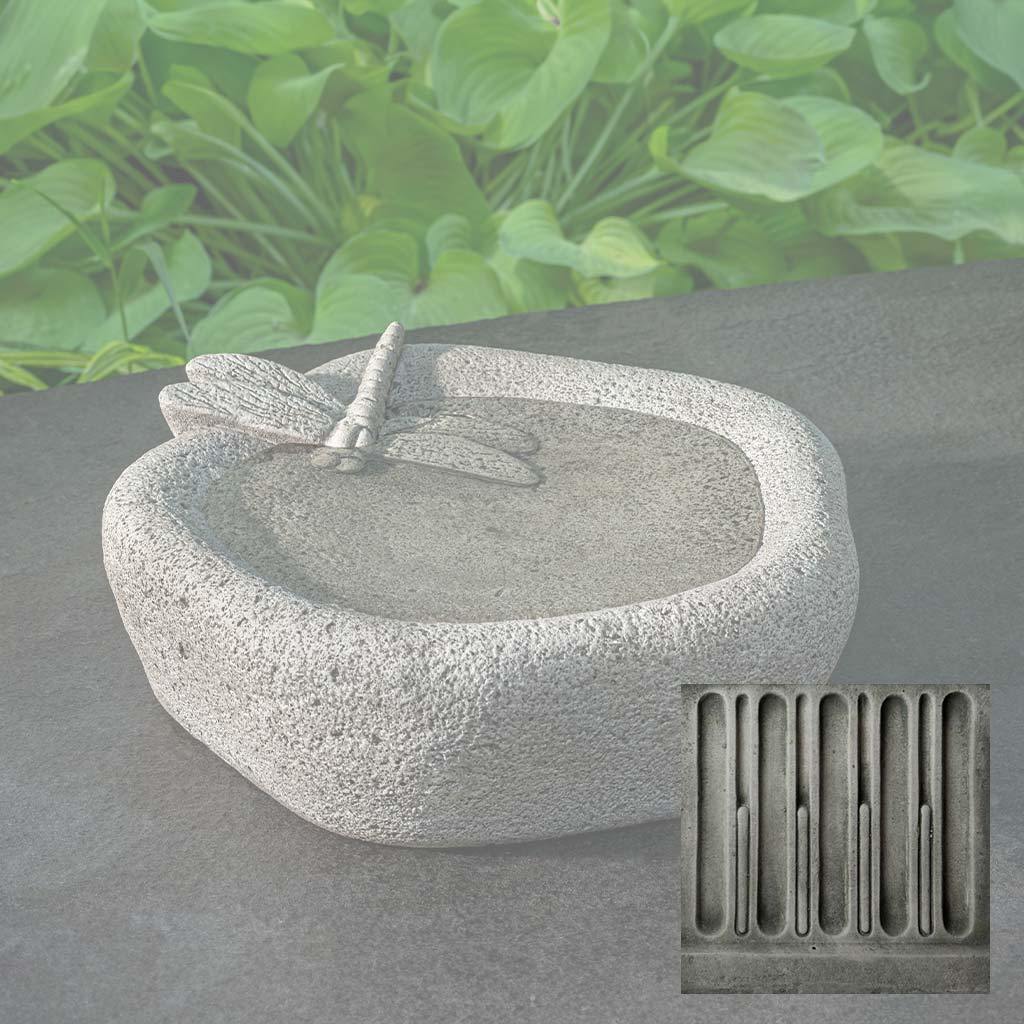 Woodland Dragonfly Birdbath