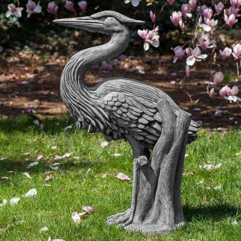 Statue, Heron