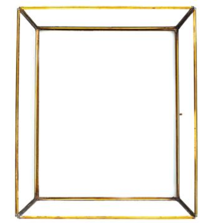 Glass/Brass Picture Frame
