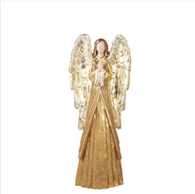 Load image into Gallery viewer, Praying Gilded Angel
