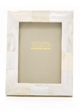 Load image into Gallery viewer, Pearly White MOP Frame in Gift Box
