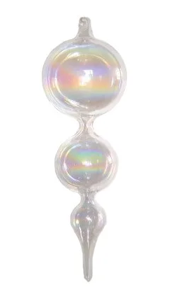 Glass Bubblegum Finial