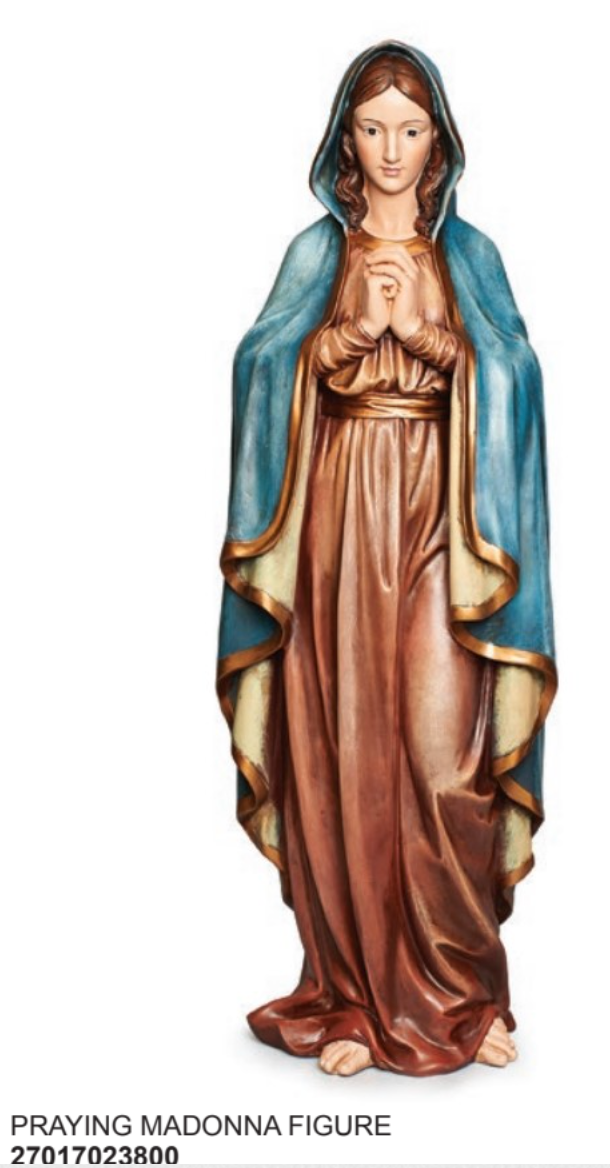 Praying Madonna Figure