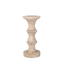 Load image into Gallery viewer, Wooden Antique Style Candle Holder
