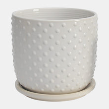 Load image into Gallery viewer, Tiny Dots Planter W/ Saucer
