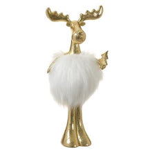 Load image into Gallery viewer, White/Gold Moose
