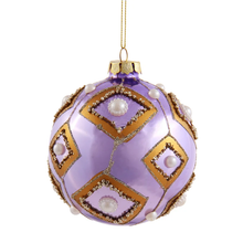 Load image into Gallery viewer, Geo Pearl Ball Ornament
