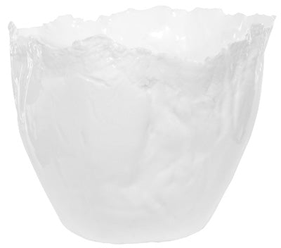 Pot White Shiny
