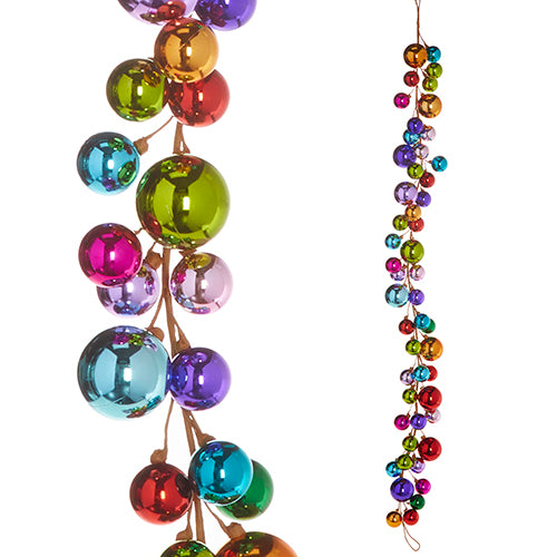 Ball Garland, Plastic & Iron