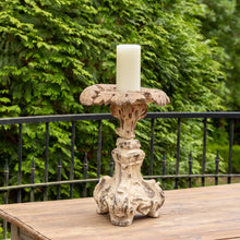 Load image into Gallery viewer, Old World Cast Relic Candle Holder
