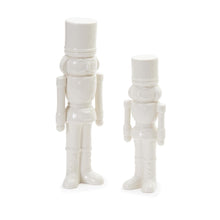 Load image into Gallery viewer, White Porcelain Nutcrackers
