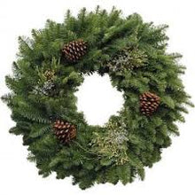 Load image into Gallery viewer, Decorated Fresh Wreath
